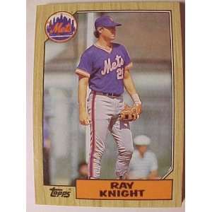  1987 Topps #488 Ray Knight [Misc.]