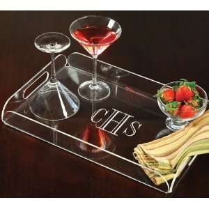  Personalized Clear Acrylic Serving Tray