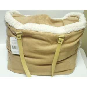 Ultrasuade Thrown Tote With Sherpa Tan 