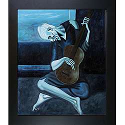 Pablo Picasso The Old Guitarist Canvas Art  