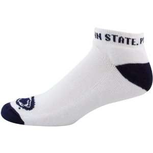  Penn State Nittany Lions White Navy Blue Big Logo Ankle 