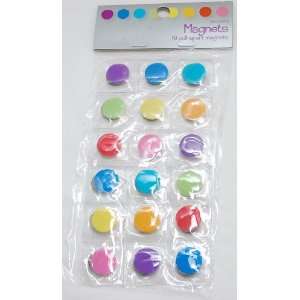  Package of 18 Pull Apart Colorful Magnets Toys & Games