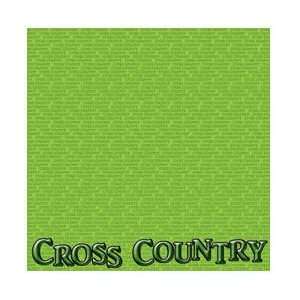  Cross Country 12 x 12 Double Sided Paper Arts, Crafts 