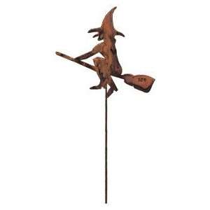 Witch/Broom Rusted Stake