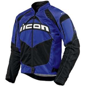  Icon Contra Mens Textile Street Jacket   Blue / 2X Large 