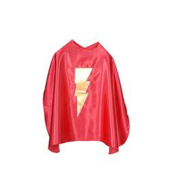 Power Capes Red Lightning Bolt Superhero Cape  