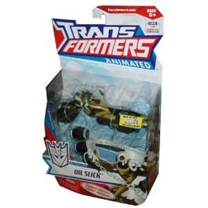  Transformers Animated Deluxe Oil Slick Toys & Games