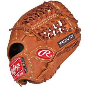   Baseball Glove TANNISH BROWN LEATHER THROWS W/LEFT HAND Sports