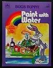 BUGS BUNNY PAINT WITH WATER BOOK 1984   UNUSED