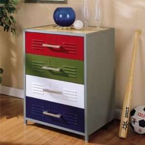  Teen Trends Drawer Dresser with Four Drawers Baby