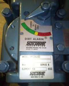 SCHROEDER PORTABLE HYD.OIL FILTER PUMP  NEW COST $4800  