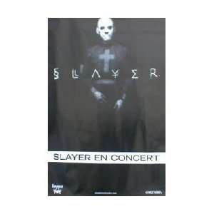  SLAYER En concert French Music Poster