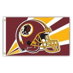  Washington Redskins 3x5 Helmet Design Flag Sports 