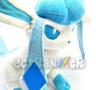 New Pokemon 8.5 GLACEON Plush Toy Soft Doll Rare/PB13  