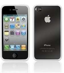 GRIFFIN Reveal White & Clear SLIM Case for iPhone 4 NEW  