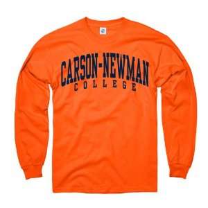  Carson Newman Eagles Orange Arch Long Sleeve T Shirt 