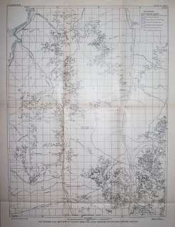 Treasure Big Horn Counties Montana 1823 Coal Map  
