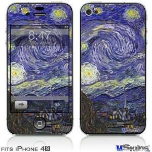    iPhone 4S Skin   Vincent Van Gogh Starry Night 