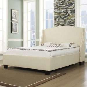  Oxford X Platform Bed Size California King, Color Wheat 