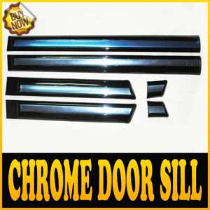 Chrome Side Door Sill Trim For 03 04 05 Hyundai Sonata  