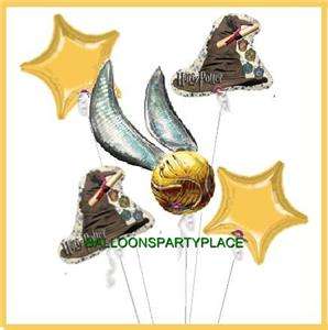 HARRY POTTER birthday party supplies Balloons Golden snitch sorting 