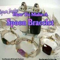 DVD Video How To Make A Spoon Bender Bracelet Silver,Beads 