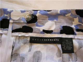 Grace Elements amazing graphic print pencil skirt size 12 NWT  