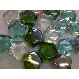   Glass Gems NEW STYLE Beautiful STAR Shape Large Assorted Mixed