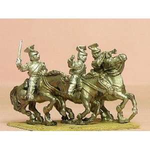 15mm Franco Prussian War   French Cavalry Lancer Command Pack [KO87 