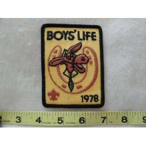  1978 Boys Life Patch 