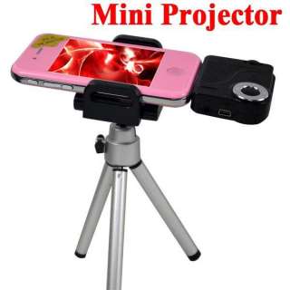 Mini Projector Multimedia Cinema Projector For iPhone iPod DVD With 