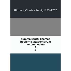 com Summa sancti Thomae hodiernis academiarum accommodata. 1 Charles 