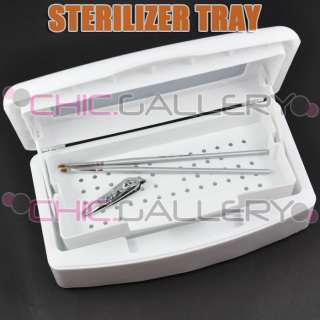 STERILIZER TRAY   STERILIZING CLEAN NAIL ART TOOLS 117  