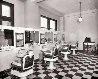 Barber Shop #1 Photo   Washington DC 1923  