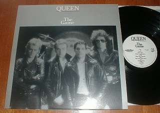 QUEEN 1980 The Game LP w Crazy Little Thing Called Love NM   