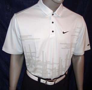 100) XL Nike Tiger Woods No Float Tour Logo Polo Shirt $90  