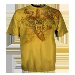  Club Red 5184 Bone Collectr Tee Shirt Mustard Xl Health 
