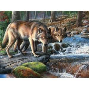  Wolf Duo 500 Pc Jigsaw Puzzle By Ravensburger Toys 