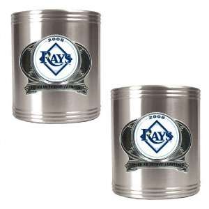  Tampa Bay Rays American League Champions 2 Piece Steel Can 