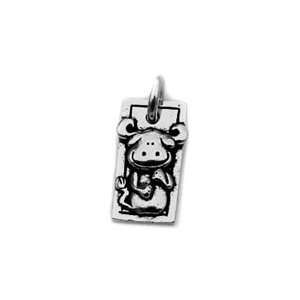   Clayvision Year of the Ox/Bull Chinese Zodiac Pendant Charm Jewelry