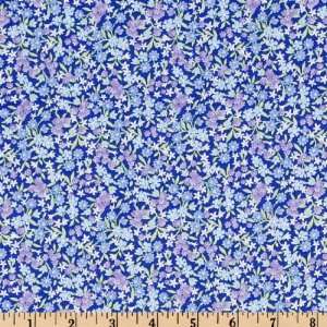   Tiny Blossoms Hyacinth Fabric By The Yard Arts, Crafts & Sewing