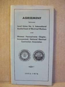 IBEW Local 5 Pittsburgh & WPA NECA Agreement 73 76  