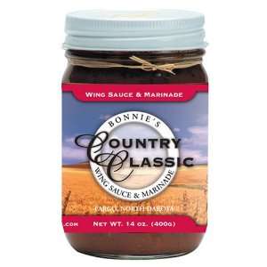 Bonnies Country Classic Wing Sauce & Marinade  Grocery 