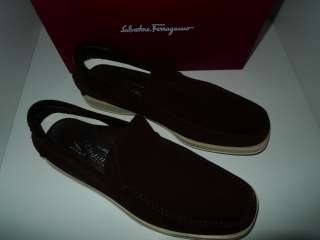Salvatore Ferragamo Suede Mens Loafer Shoes 11 45EU  