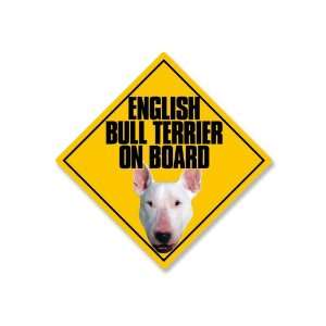 English Bull Terrier On Board Sticker 