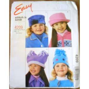  Easy Stich n Save Hats Children 4209 Size A 21 22 Arts 