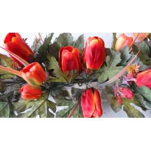  36 Artificial Tulip Flower Swag