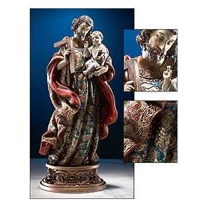 25 Gifts of Faith Milagros Patron Saints Statue St. Joseph and Baby 