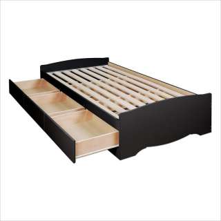   Sonoma Black Twin Platform Storage w/Drawers Bed 772398520803  