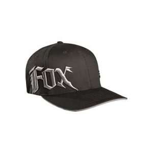  Fox Racing Patch Up Flexfit Hat   Large/X Large/Black 